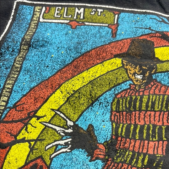 The Dreamer Graphic Black T-Shirt by a nightmare on elm street - Picture 5 of 6